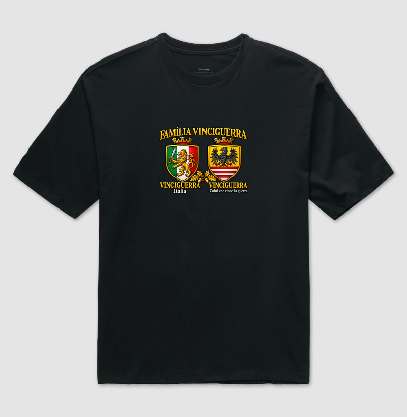 Família Vinciguerra - Camiseta Oversized