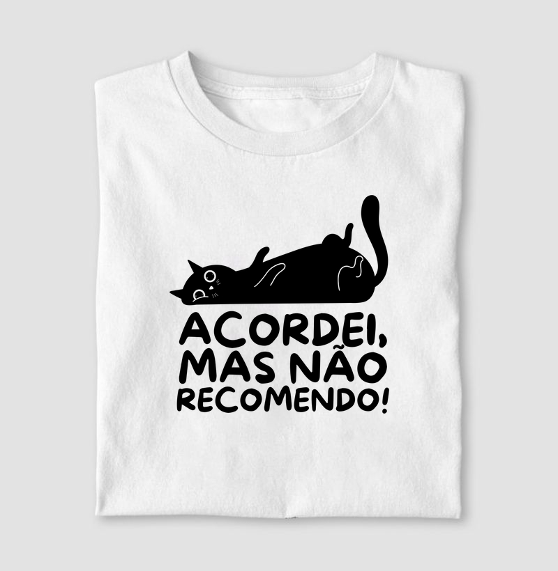 Acordei, mas não recomendo!