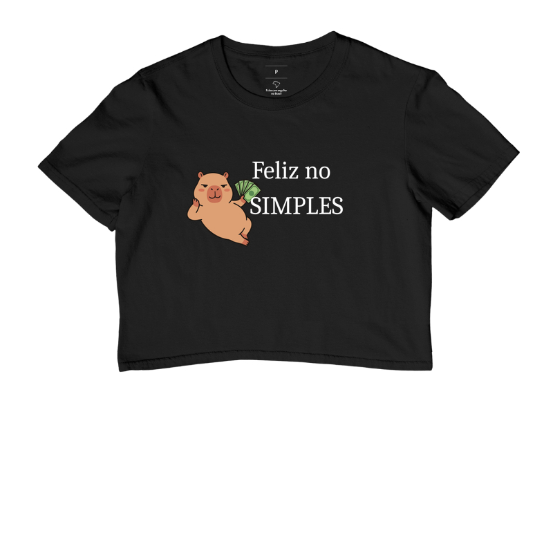 Camiseta Feliz no Simples