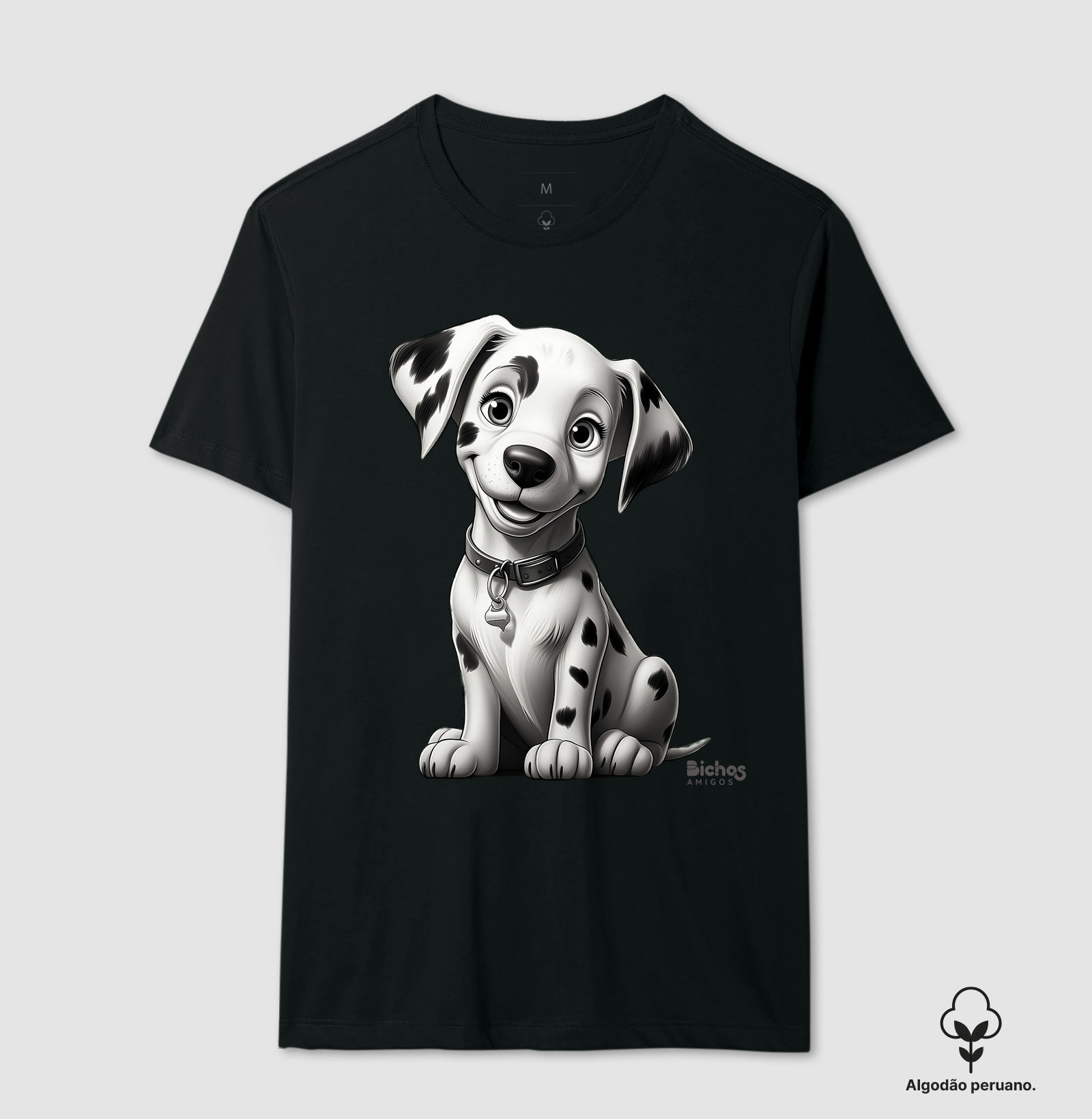 Camiseta Dalmata - Bichos Amigos