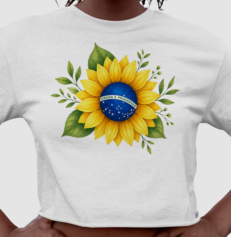 Camiseta Girassol Patriota