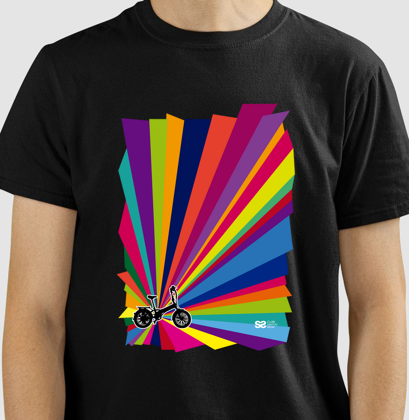 Camiseta Masc/Fem "Tecnicolor"