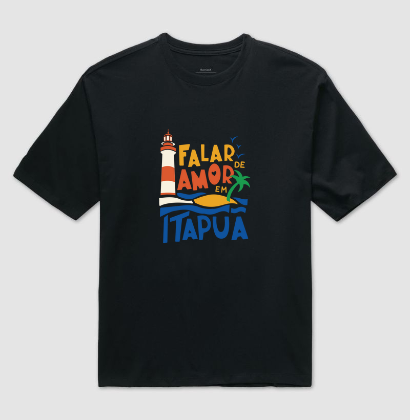 Camiseta Toquinho - Falar de amor em Itapuã
