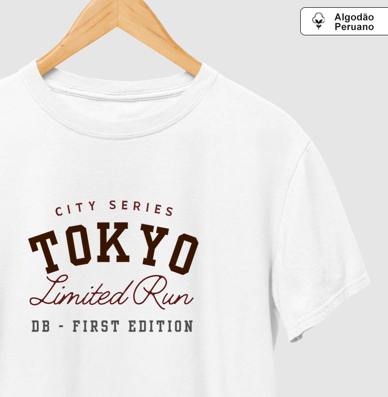 Camiseta Algodão Peruano Tokyo City Series
