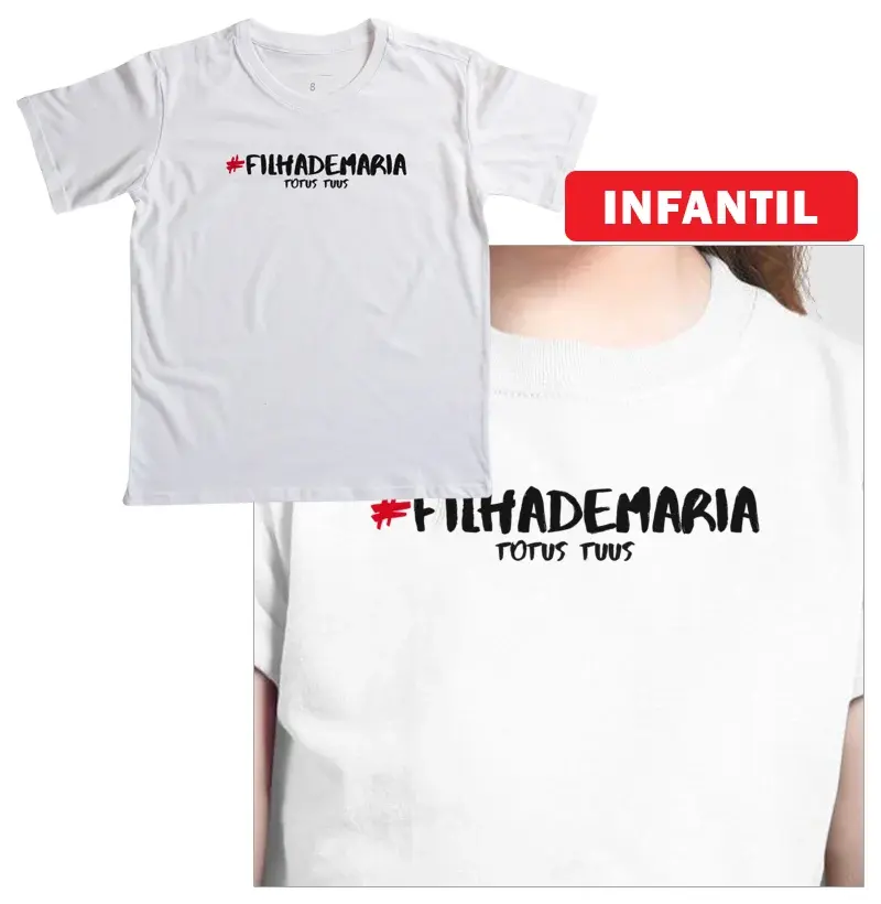 Hashtag Filha de Maria - Infantil