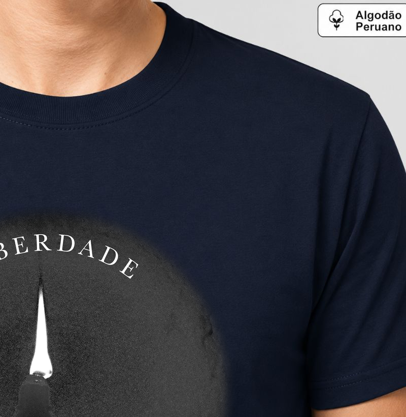 Liberdade - Camiseta Algodão Peruano