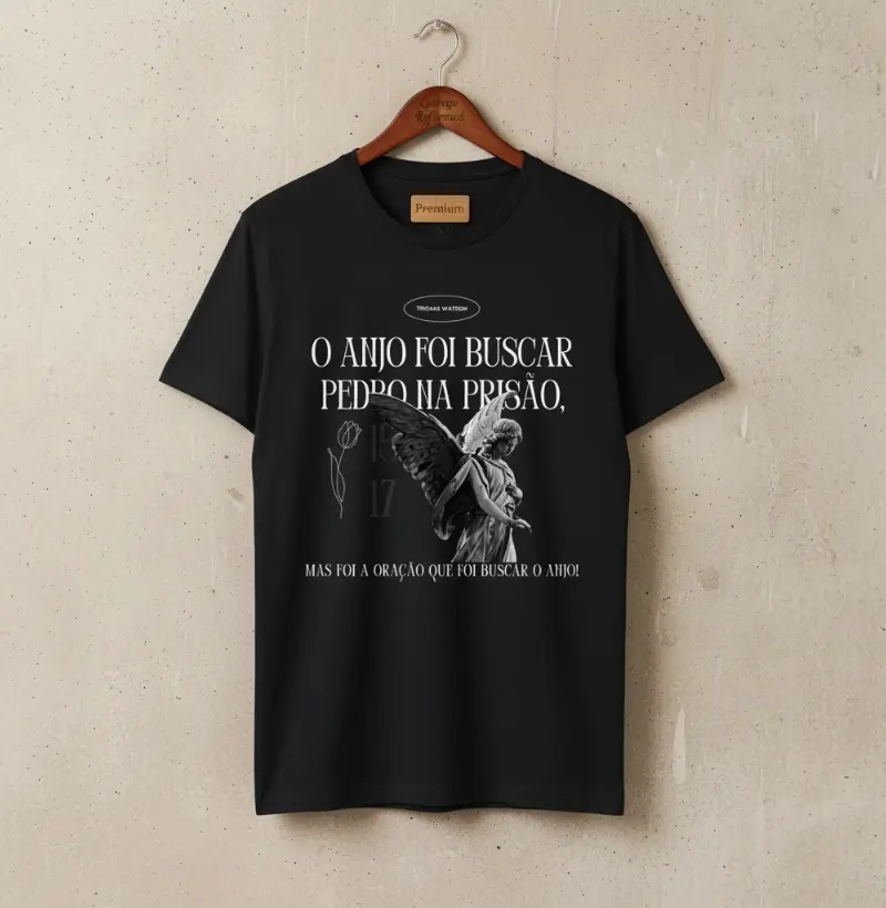"O ANJO FOI BUSCAR PEDRO NA PRISÃO MAS FOI A ORAÇÃO QUE FOI BUSCAR O ANJO