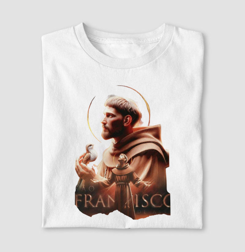 Camiseta São Francisco de Assis - Camiseta