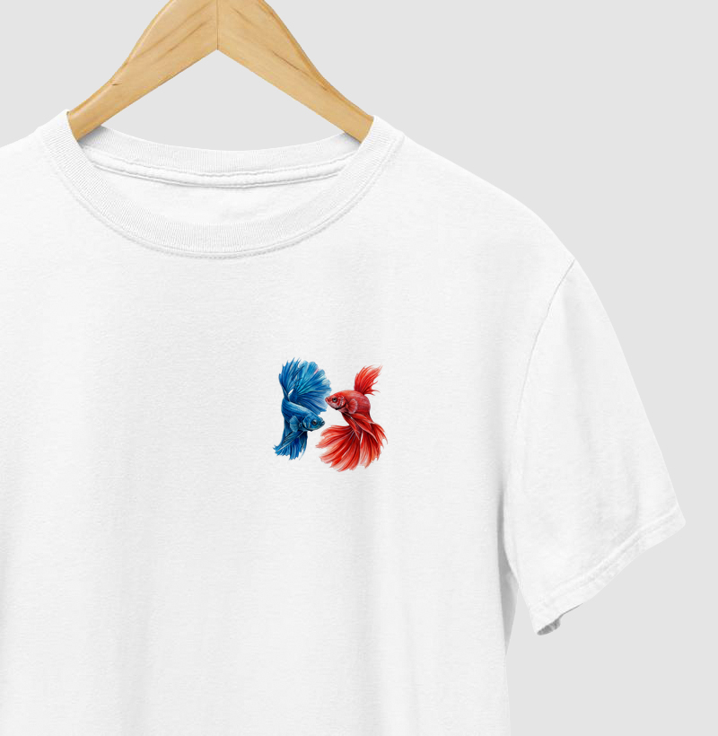Peixes - Mini - Bettas - Camiseta