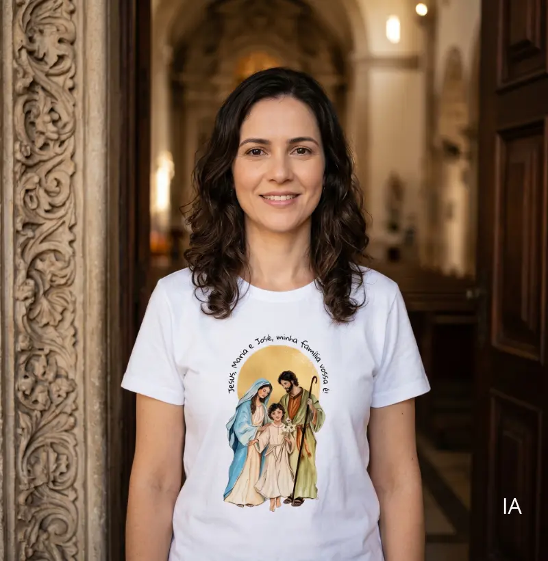Jesus, Maria e José, minha família vossa é!