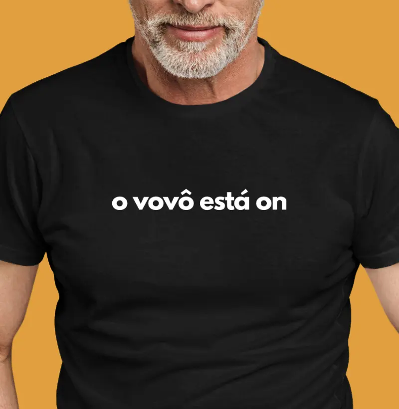 O vovô está on