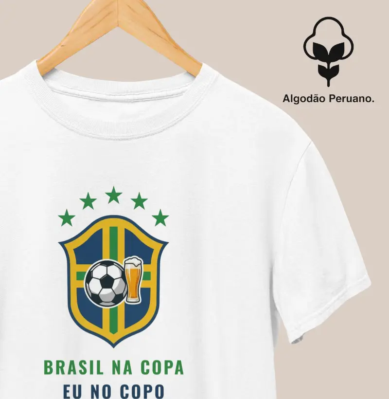 Brasil na copa, eu no copo