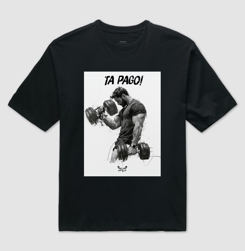 Ta pago! - Camiseta Oversized