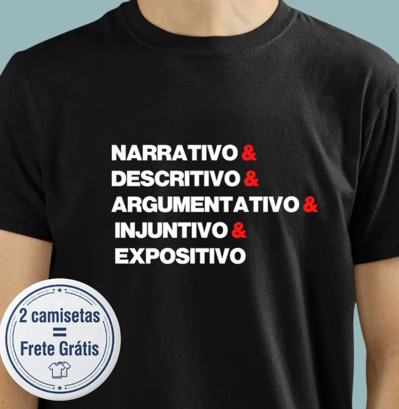 Camiseta Premium Português/Literatura