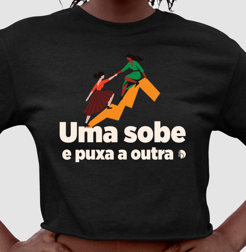 Uma sobre e puxa a outra