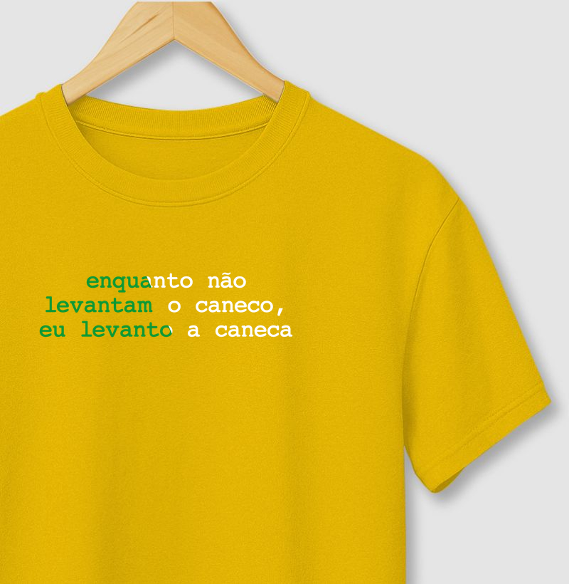 Enquanto não tem caneco, tem caneca