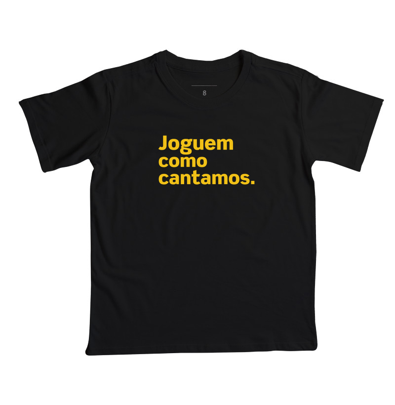 Joguem como cantamos.