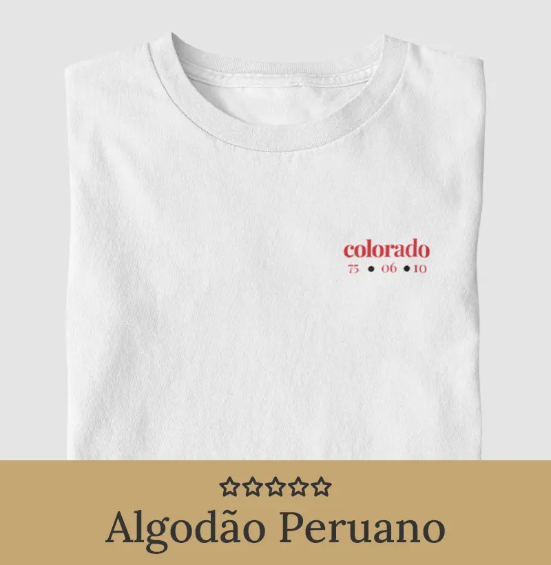 Colorado - 75 06 10 - Algodão Peruano