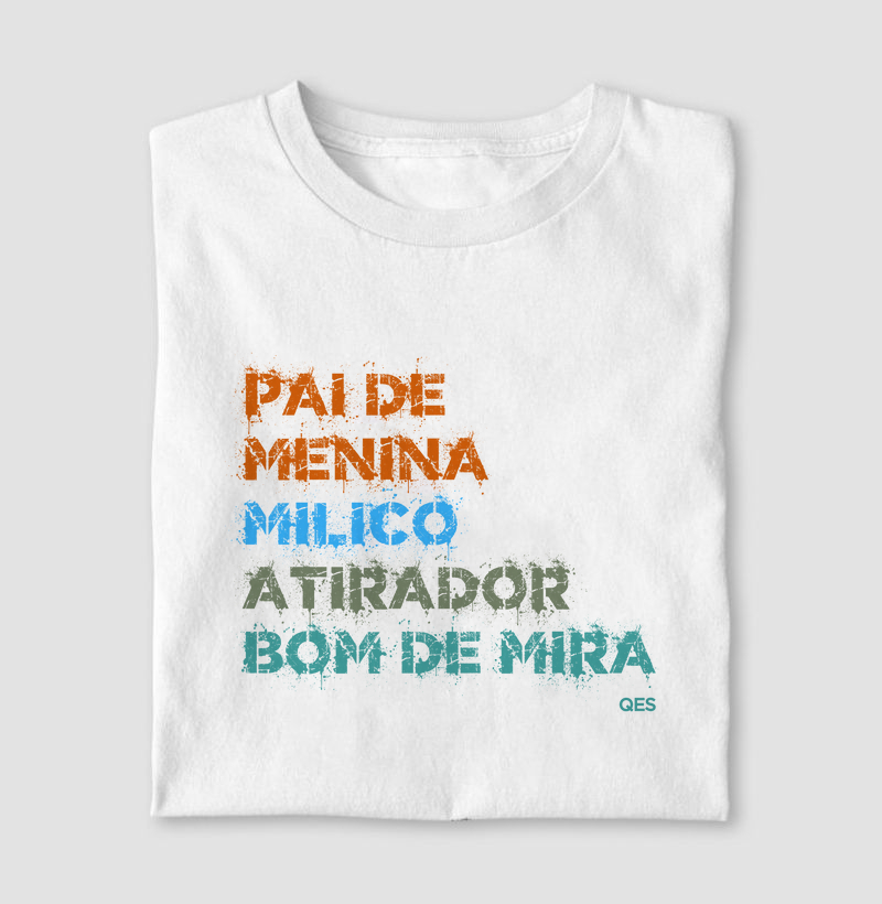 PAI DE MENINA ATIRADOR