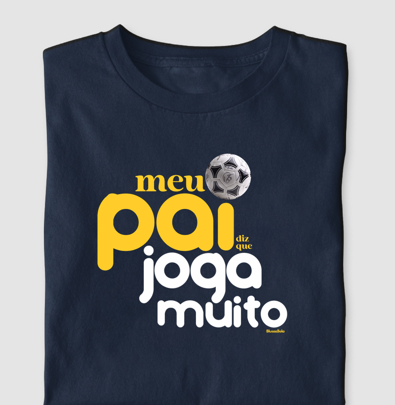 Pai joga muito