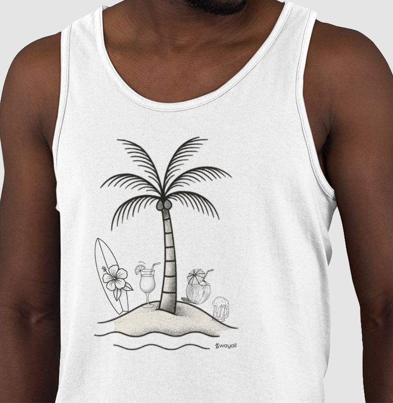 Camiseta Regata - The Island