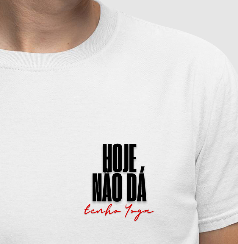 Hoje não dá, tenho Yoga - Minimalista