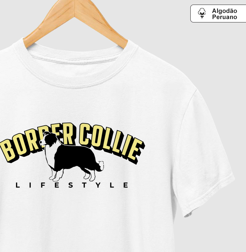 Border Collie Lifestyle com Amarelo
