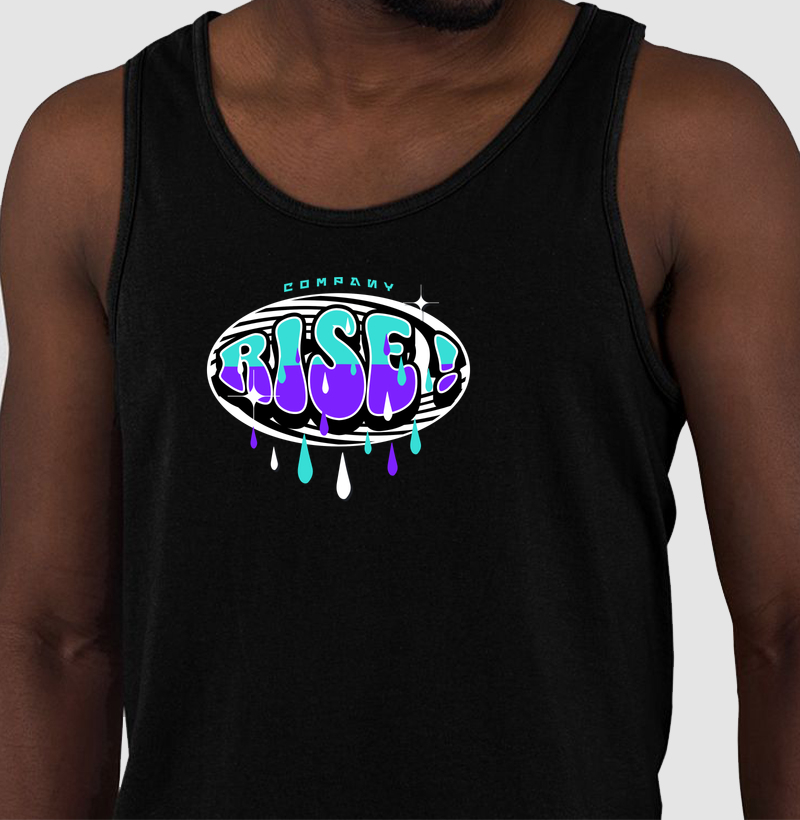 Regata Rise! Streetwear Básica Premium Unissex – Moda Urbana
