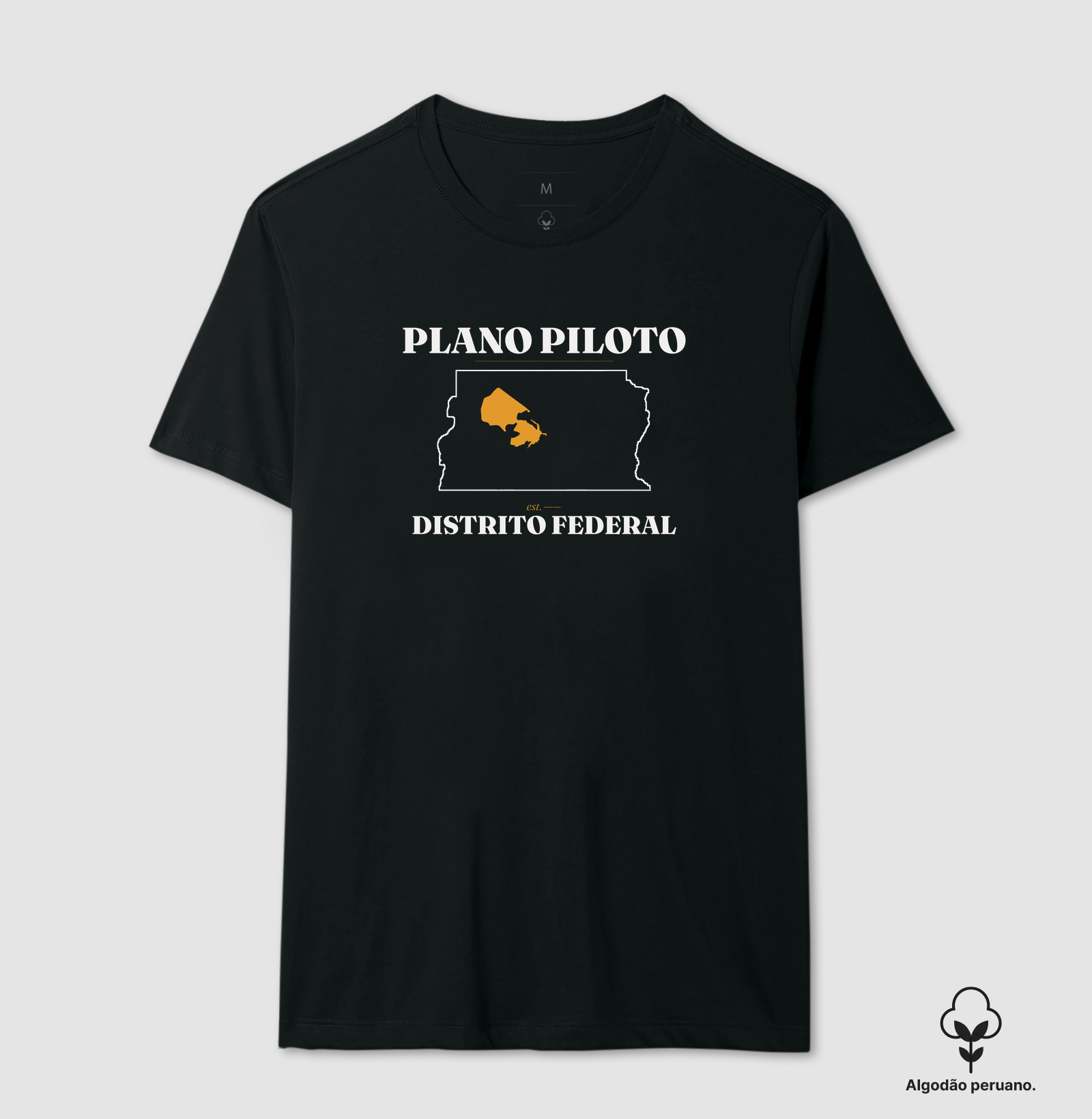 Plano Piloto | Legado DF - Camiseta Algodão Peruano
