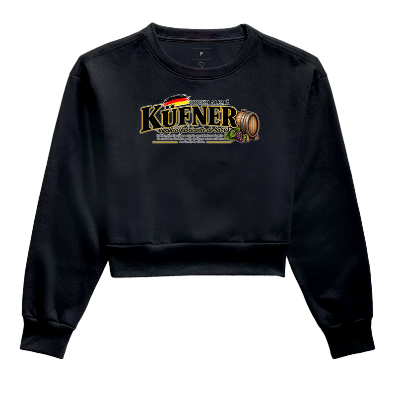 Küfner  - Cropped Moletom