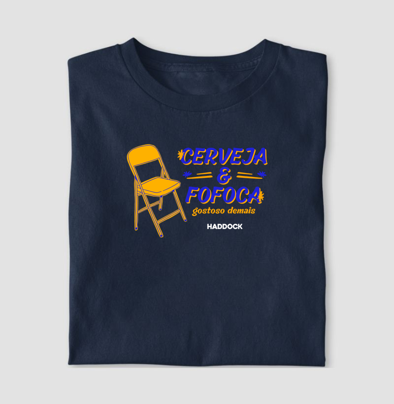 Camiseta Cerveja & Fofoca 