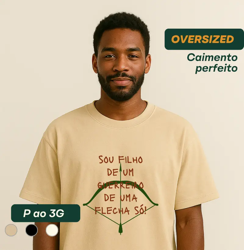 Sou filho de um guerreiro de uma flecha só!