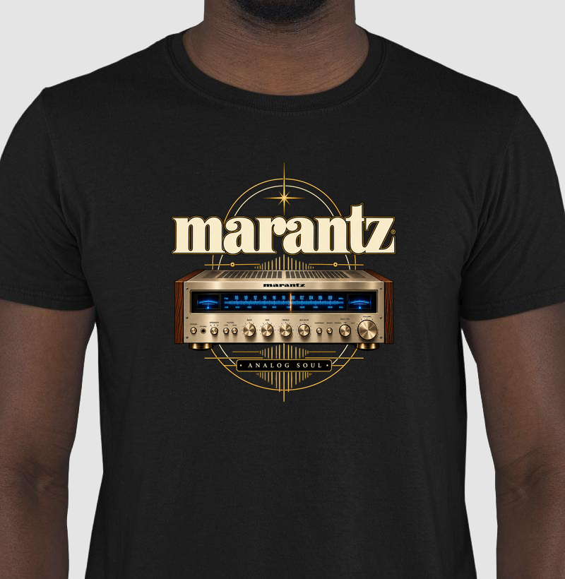 Camiseta Marantz — Analog Soul | Slow Life
