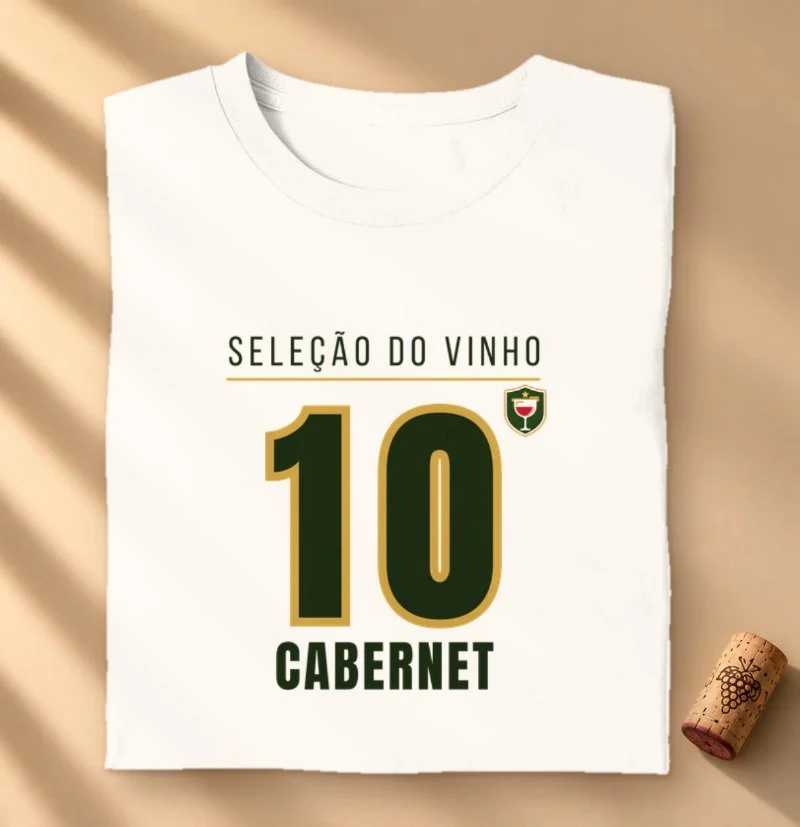 Camiseta - Seleção do Vinho 10 – Cabernet