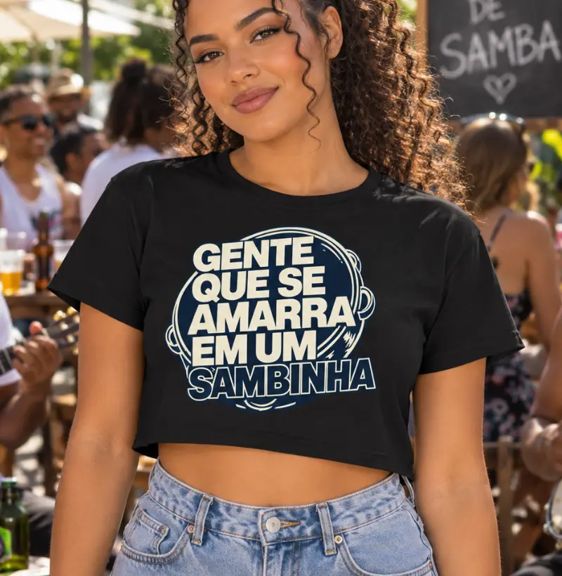 Gente que se amarra em um sambinha - Cropped