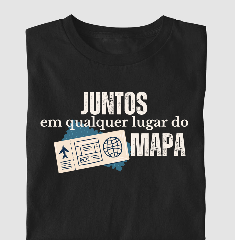 Juntos em qualquer lugar do mapa! (infantil)