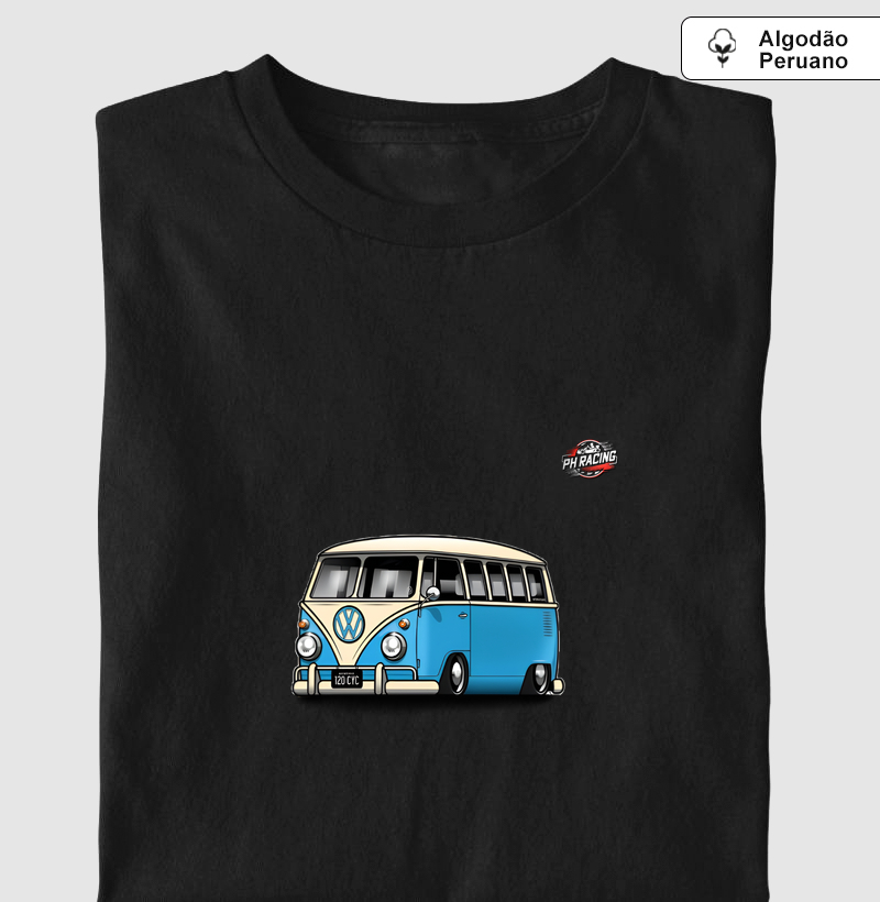 Camiseta Kombi Algodão Peruano