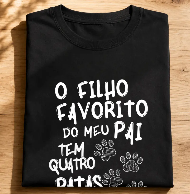 O filho favorito do meu pai tem 4 patas