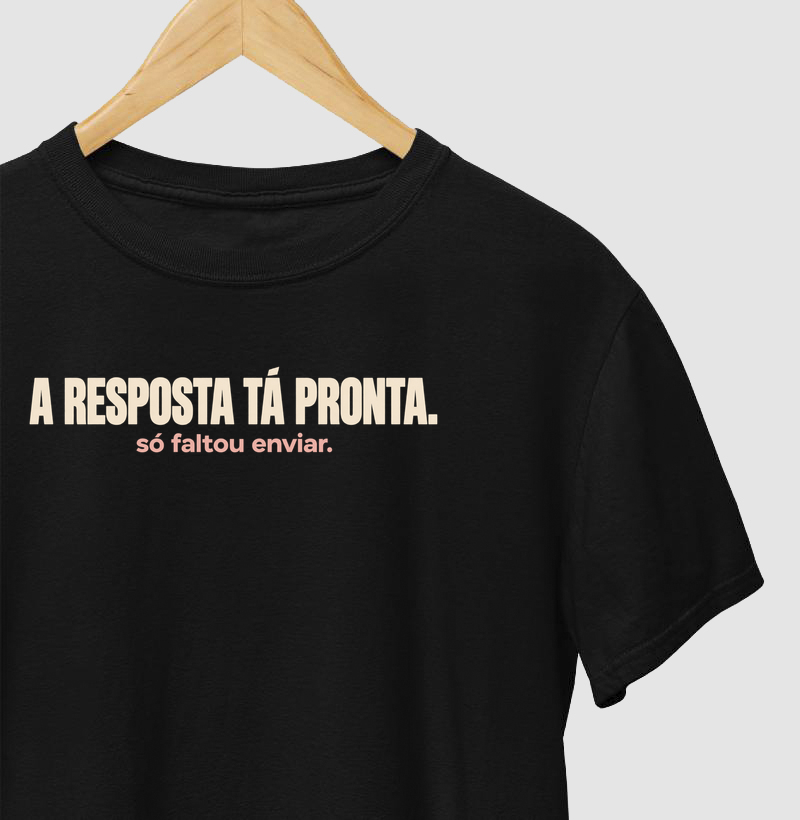 A resposta está pronta