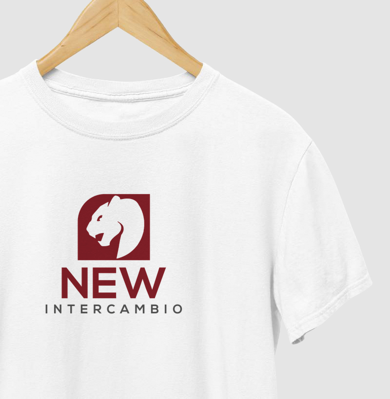 Camiseta NEW Intercambio · Logo Vertical