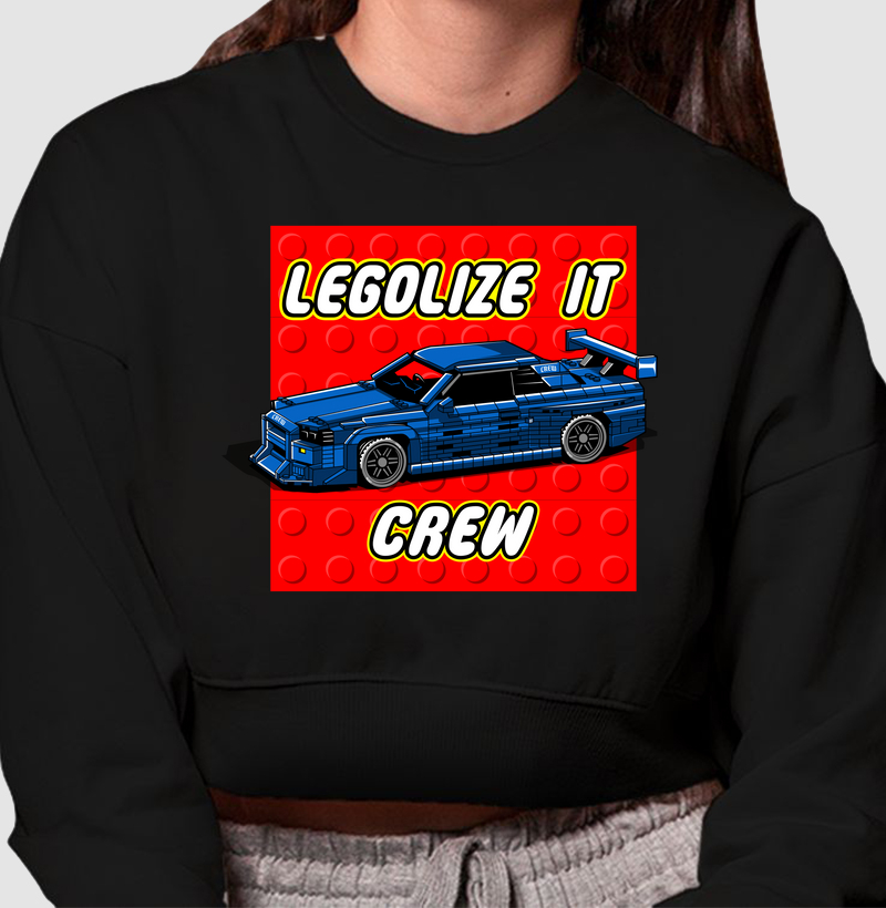 Cropped Moletom - Legolize It