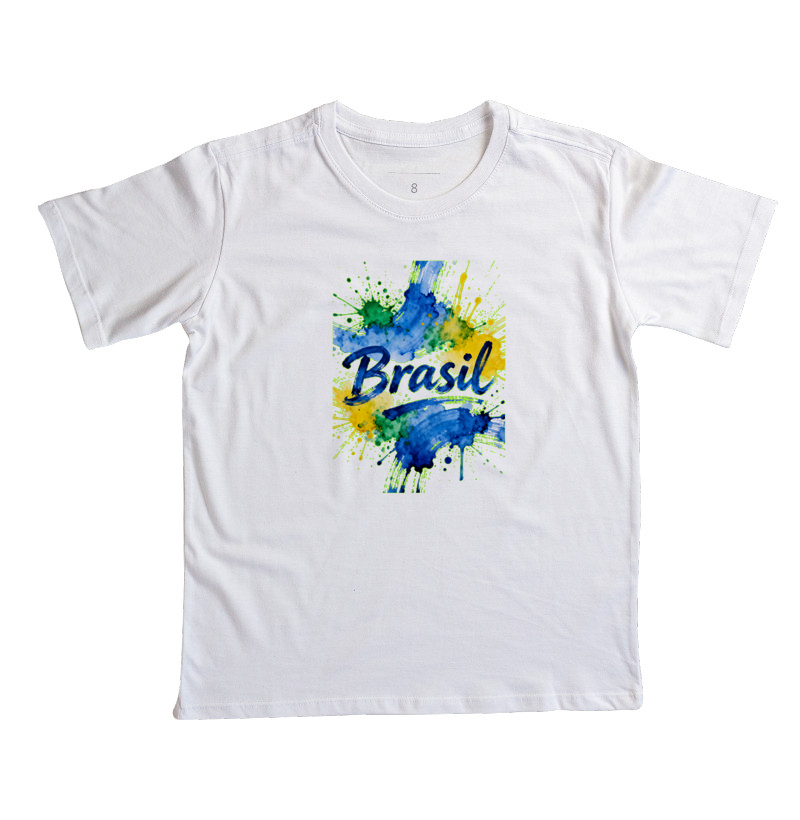 Camiseta Brasil Hexa 