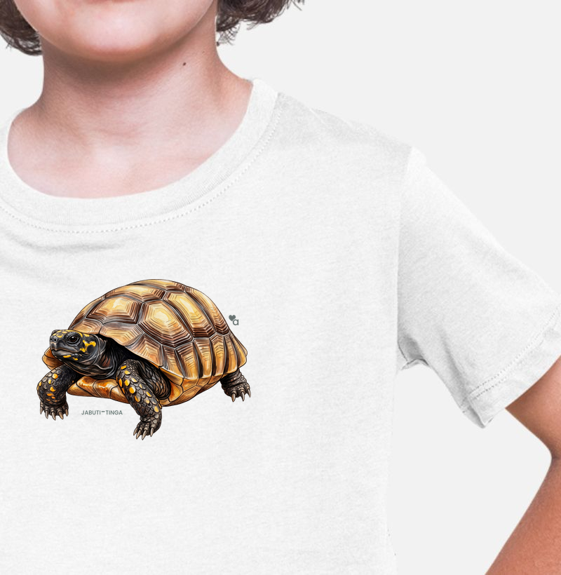Répteis - Jabuti-tinga - Infantil - Camiseta Infantil