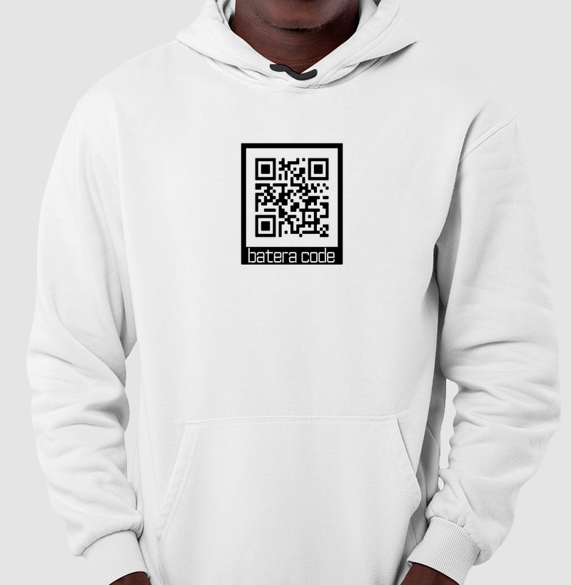 Moletom Batera QR Code