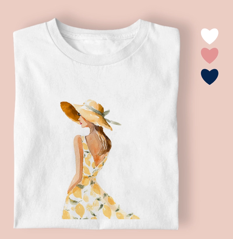 camiseta feminina girl