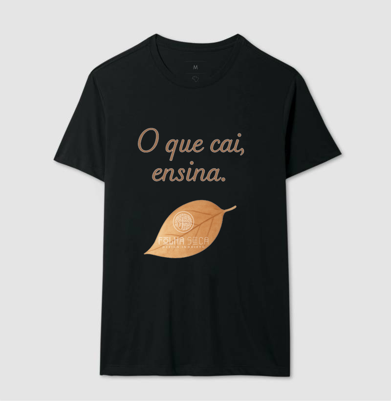 Estampa O Que Cai Ensina