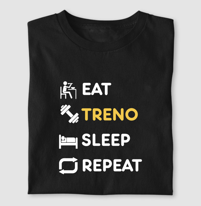 CAMISETA TRENO FRASE -  MOTIVACIONAL