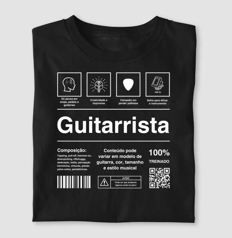 Rótulo Guitarrista