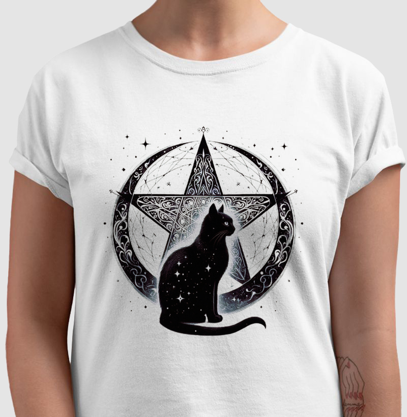 Camisa Gato & Pentagrama