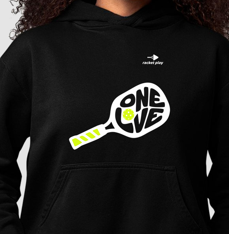 Moletom Capuz Pickleball - One Love